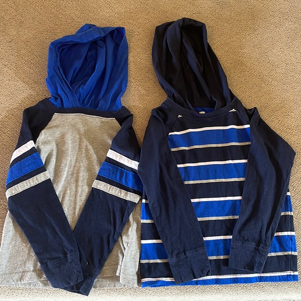 TWO Boy tshirt HoodieS - SIZE 3T